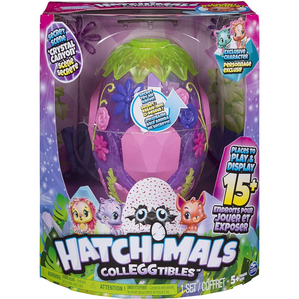 Hatchimals CollEGGtibles, Crystal Canyon Secret Scene Game