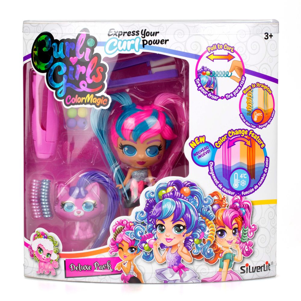 Curli Girls Color Change Deluxe Pack Asst