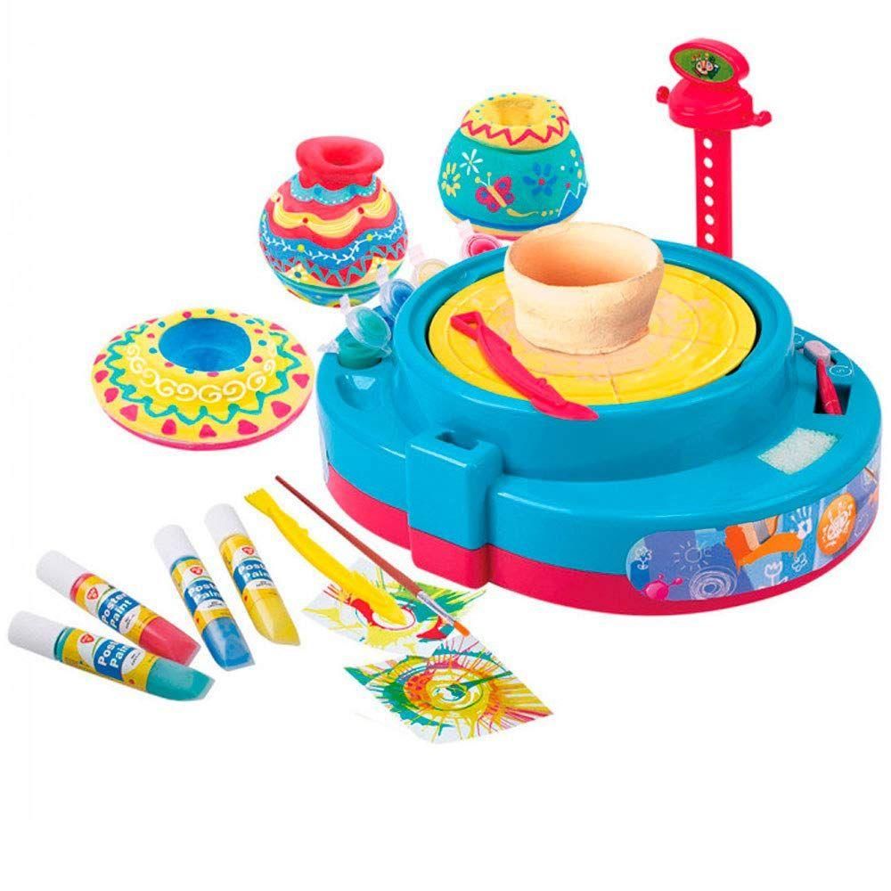 Playgo Paint Pottery Wheel 2 In 1