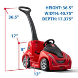 Step 2 Push Around Buggy GT Red