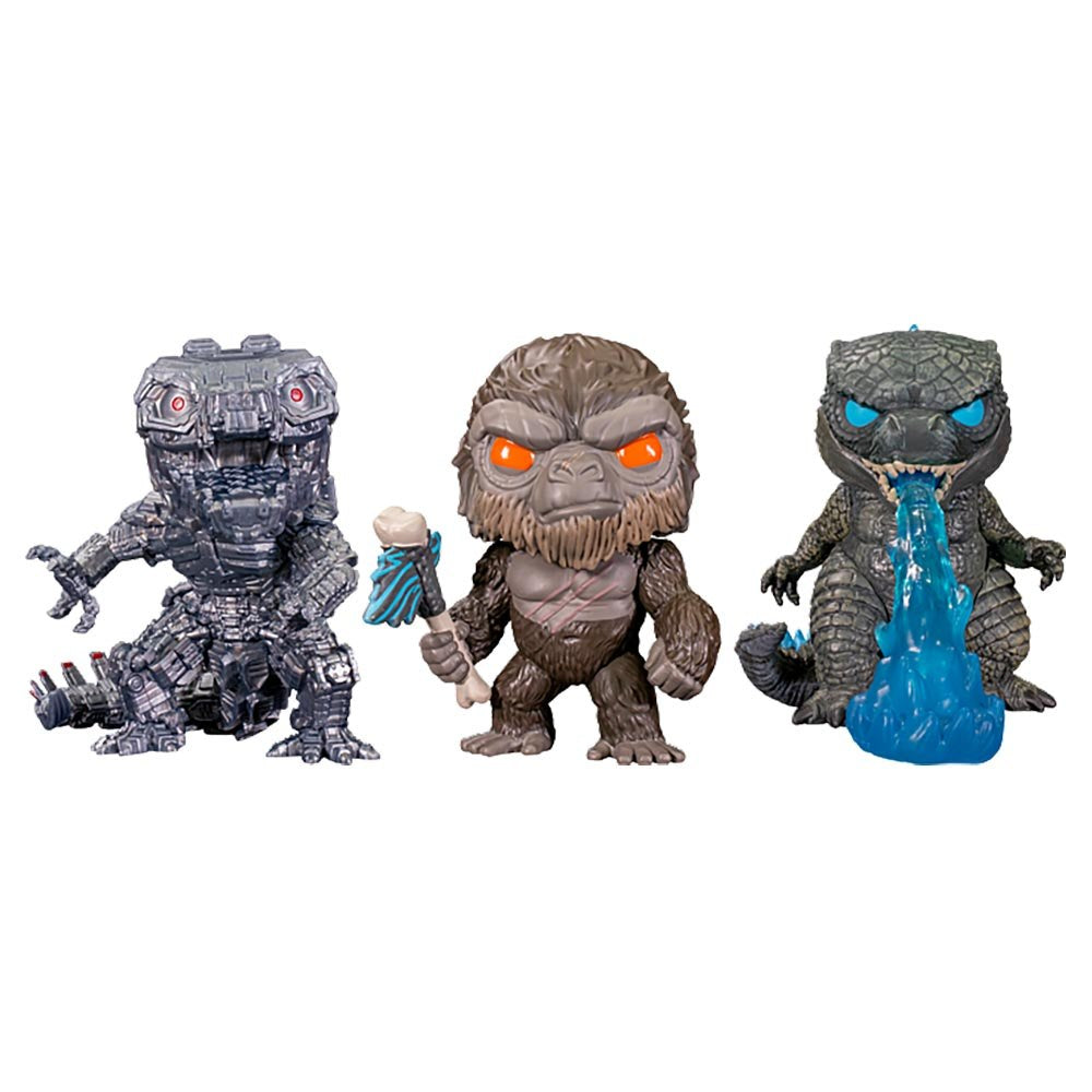 Funko Pop Godzilla Vs Kong 3PK