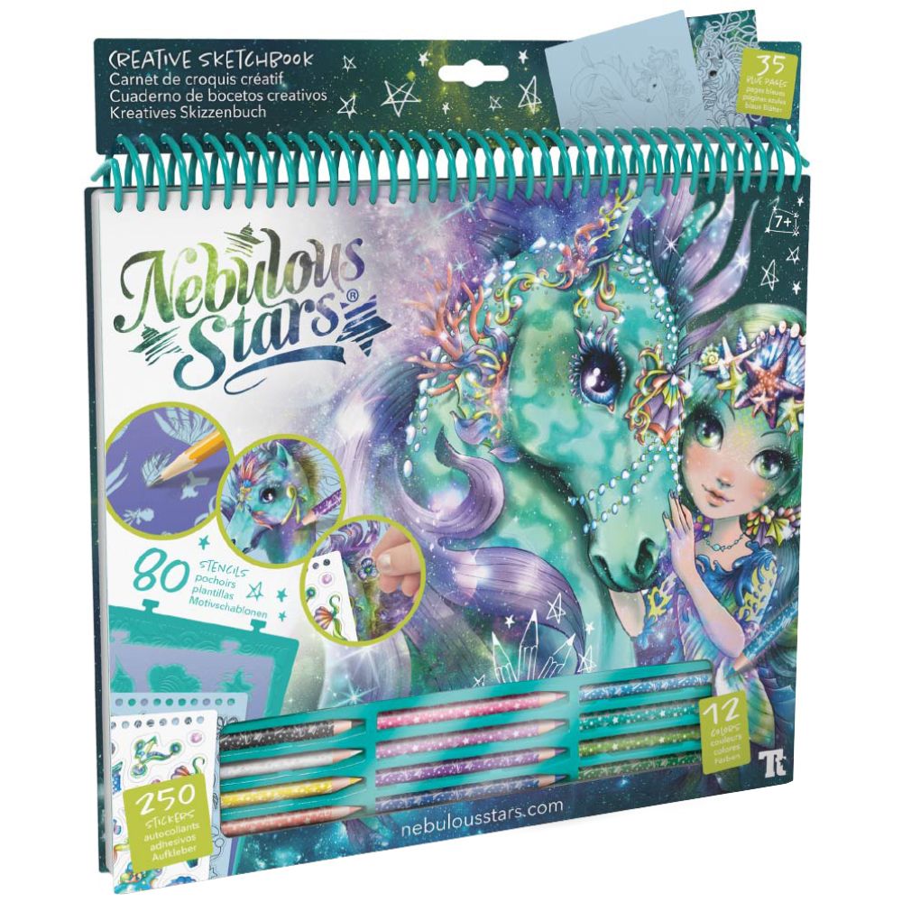 Nebulous Stars Creative Sketch Book Ariaz - Joyiaz