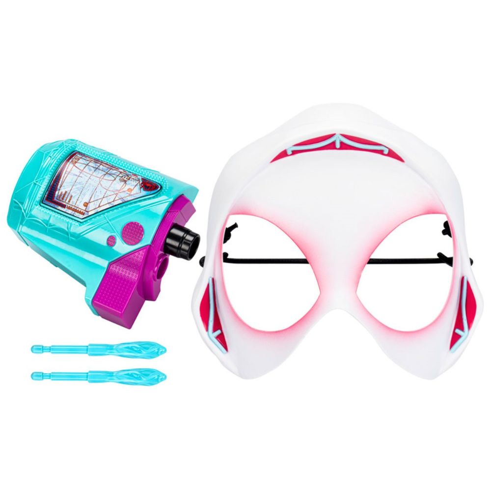 Marvel Spider Verse Swift Web Shot With Mask Assorted