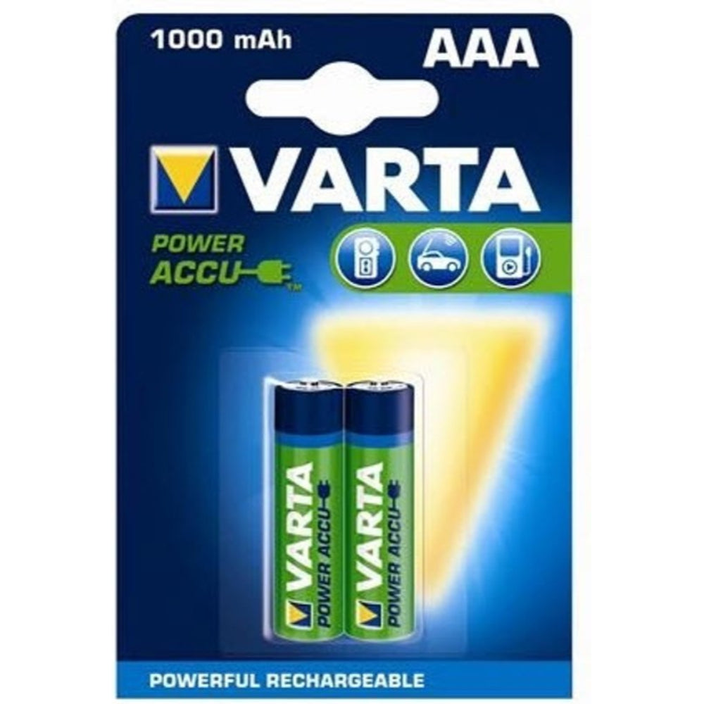 Varta Power Accus 1000  mAh AAA 2 pack  Image#1