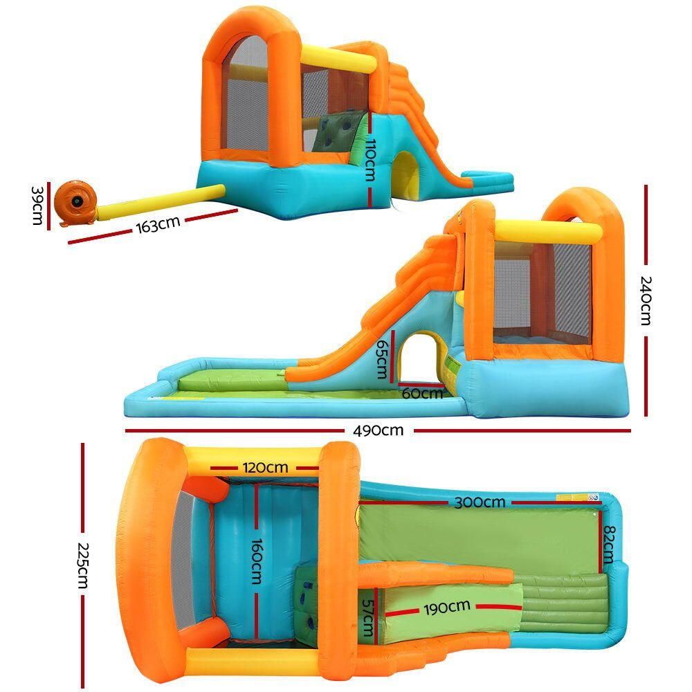 Happy Hop Giant Airflow Bouncy Castle and Pool
