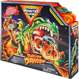 Monster Jam 1:64 Dueling Dragon Stunt Playset