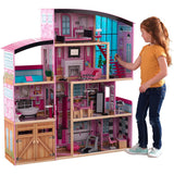 KidKraft Shimmer Mansion Wooden Dollhouse