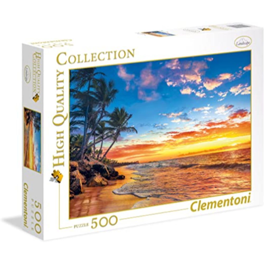 Clementoni Puzzle The Paradise Beach 500 Pcs  Image#1