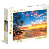 Clementoni Puzzle The Paradise Beach 500 Pcs  Image#1