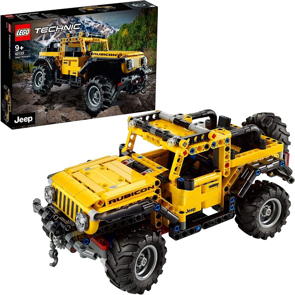 Lego Technic Jeep Wrangler 4x4 Toy Car (665 Pieces)