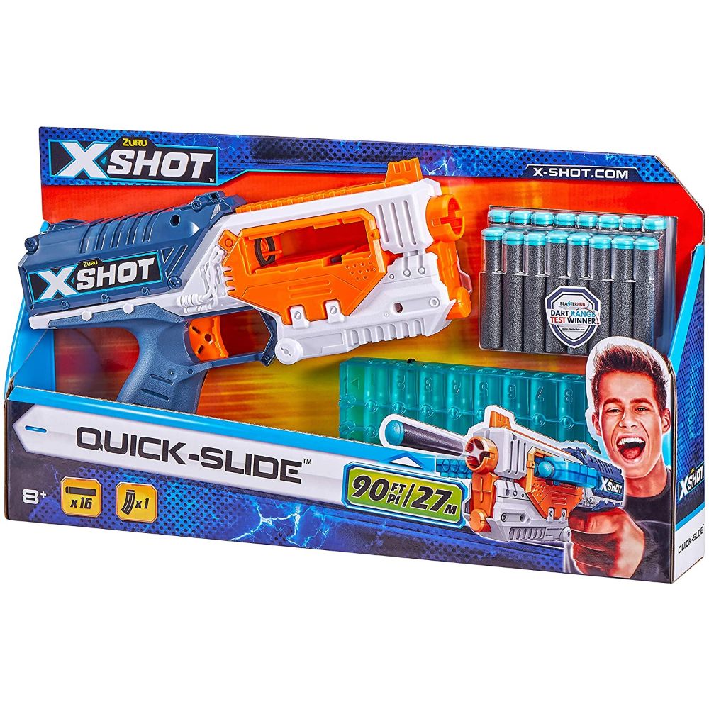X-Shot Excel Quick Slide (16Darts)