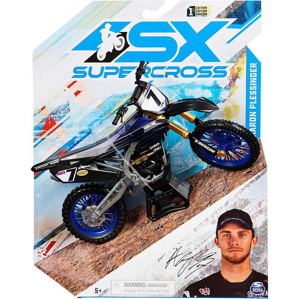 Super Cross Die-Cast 1:10 Collector Motorcycle Assorted