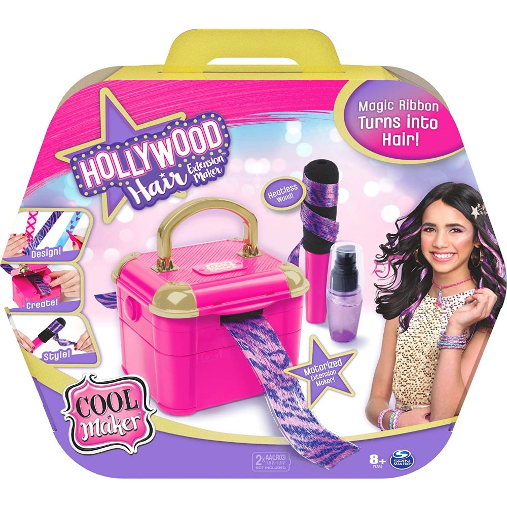 Cool Maker, Hollywood Hair Extension Maker with 12 Customizable Extensions and Accessories