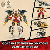 Lego Ninja Go Ninja Ultra Combo Mech Vehicle