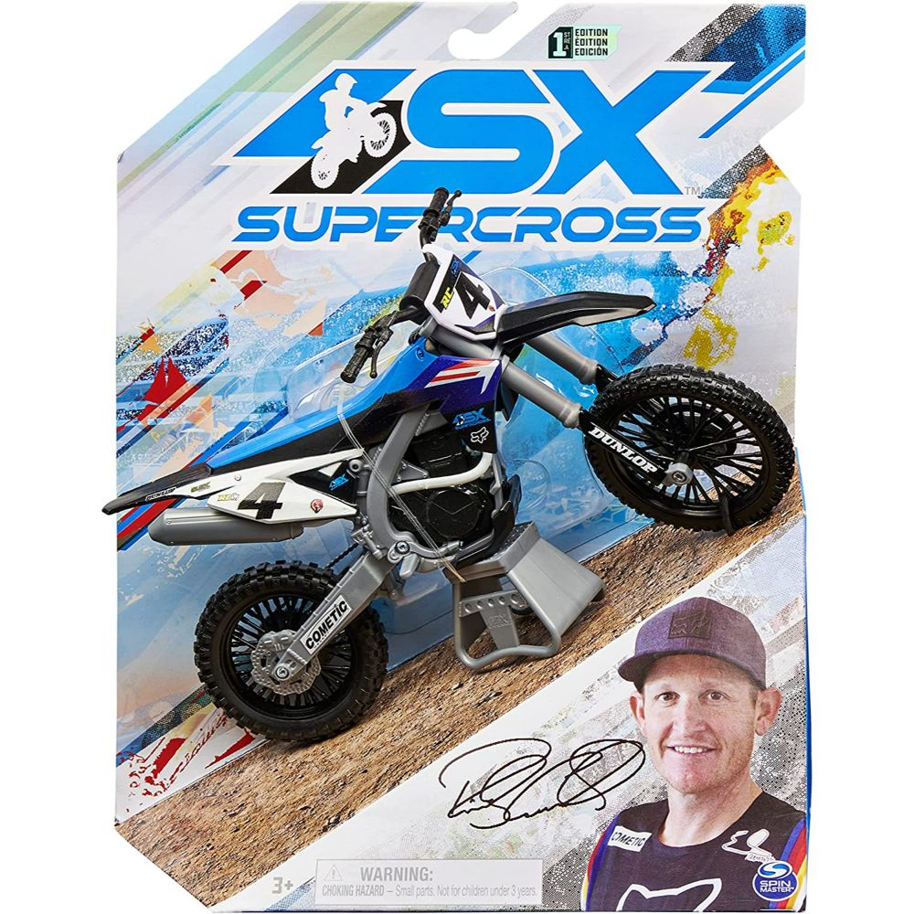 Super Cross Die-Cast 1:10 Collector Motorcycle Assorted Super Cross Die-Cast 1:10 Collector Motorcycle Assorted