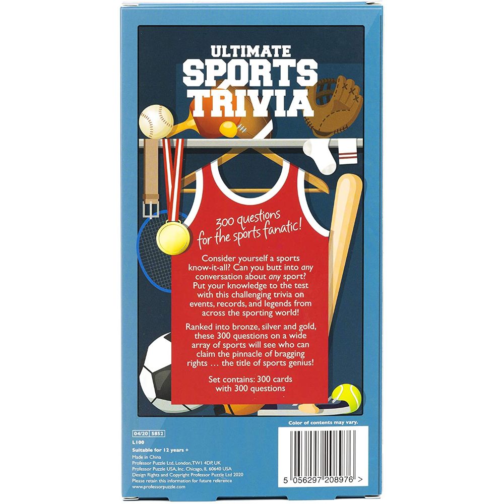 Professor Puzzle Ultimate Sports Trivia