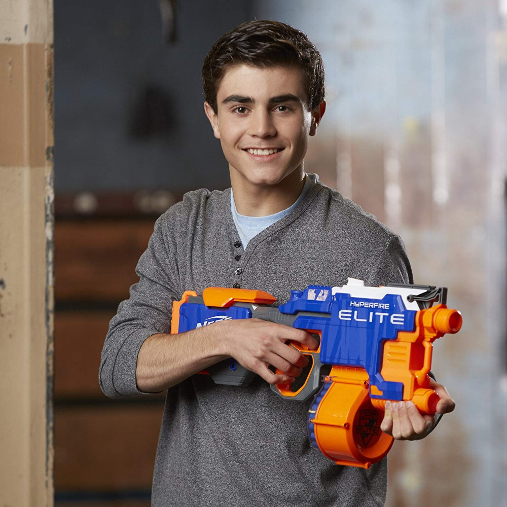 Nerf Elite Hyperfire Blaster The Hyperfire NERF N-Strike Elite
