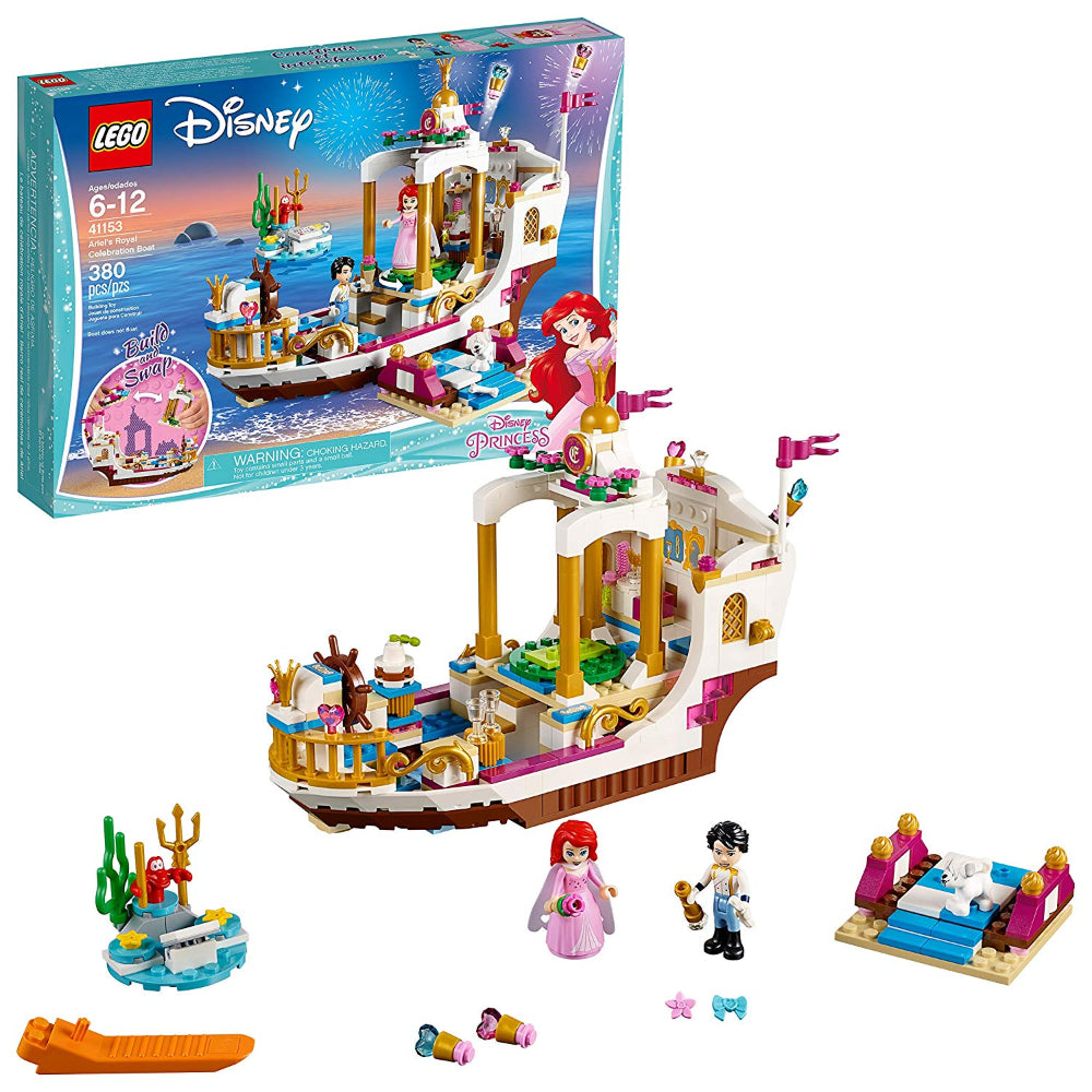 Lego Disney Ariel'S Royal Celebration Boat (380 Pieces)  Image#1
