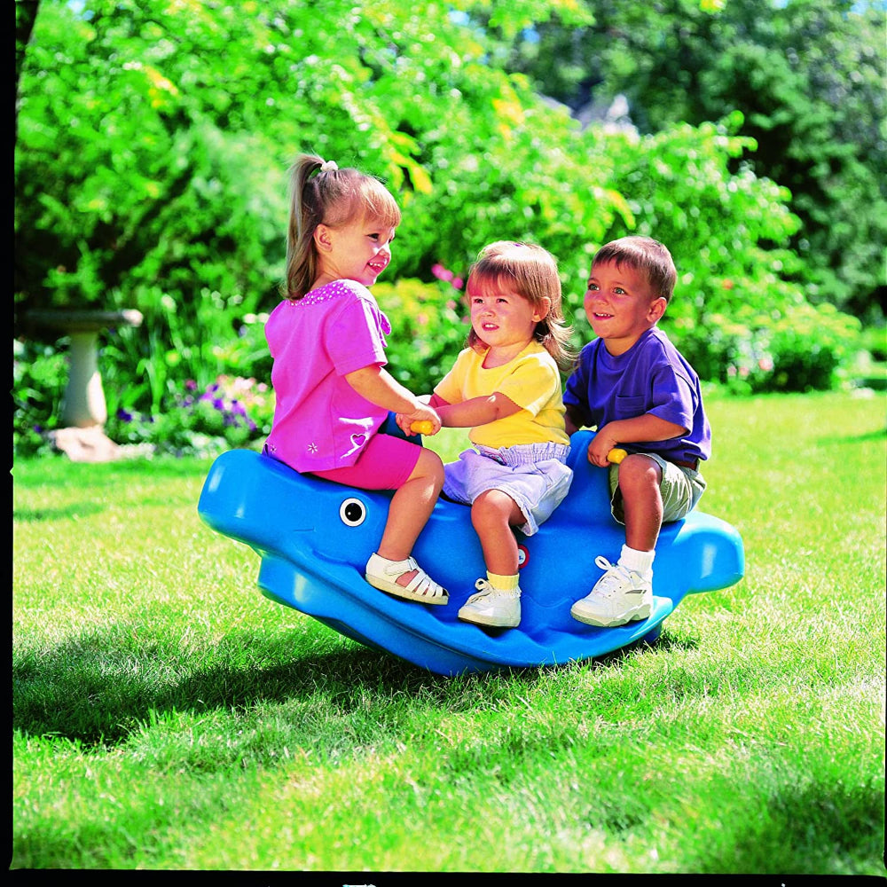 Little Tikes  Whale Teeter Totter  Blue  Image#1