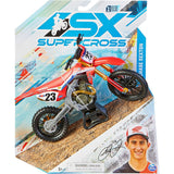 Super Cross Die-Cast 1:10 Collector Motorcycle Assorted