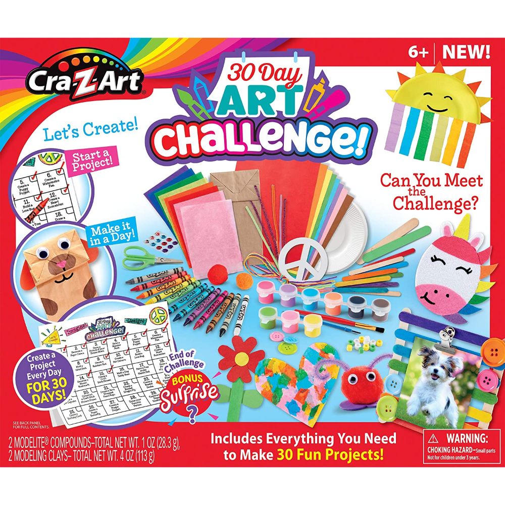 CraZart 30 Day Art Challenge Kit