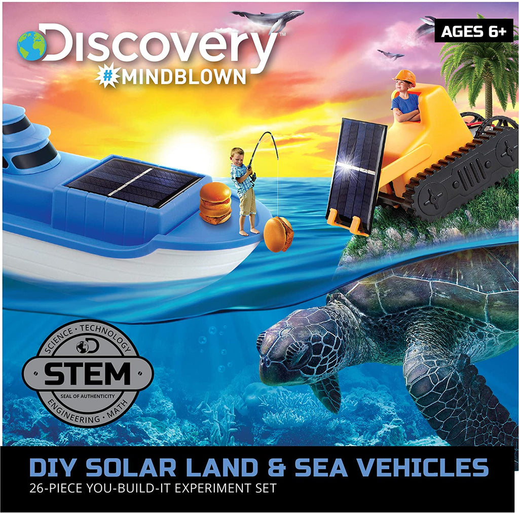 Discovery Kids  Solar Land and Sea Vehicles