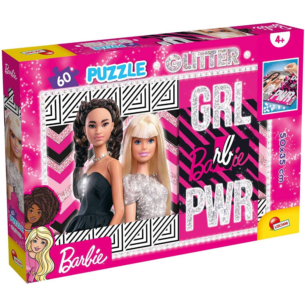 Barbie Glitter Puzzle 60-Girl Squad
