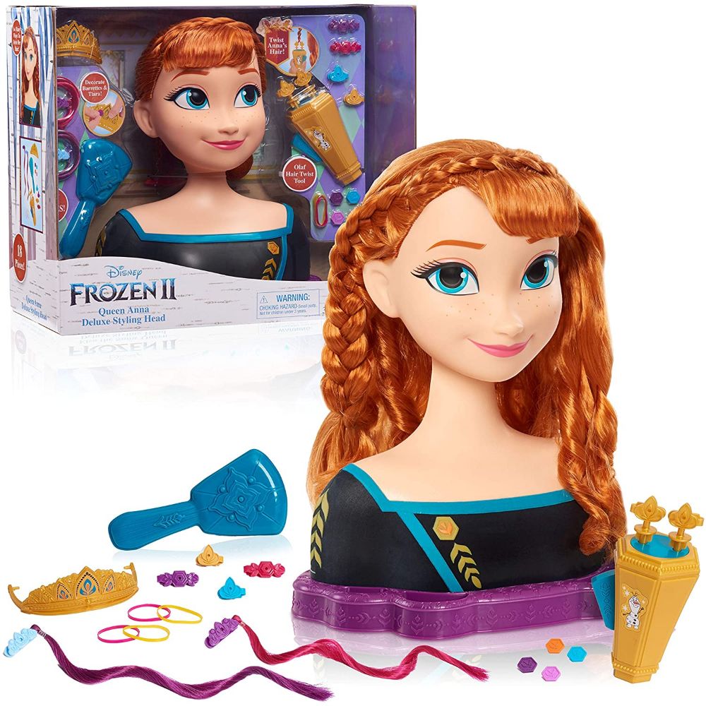 Disney Frozen 2 Deluxe Anna Styling Head  Image#3