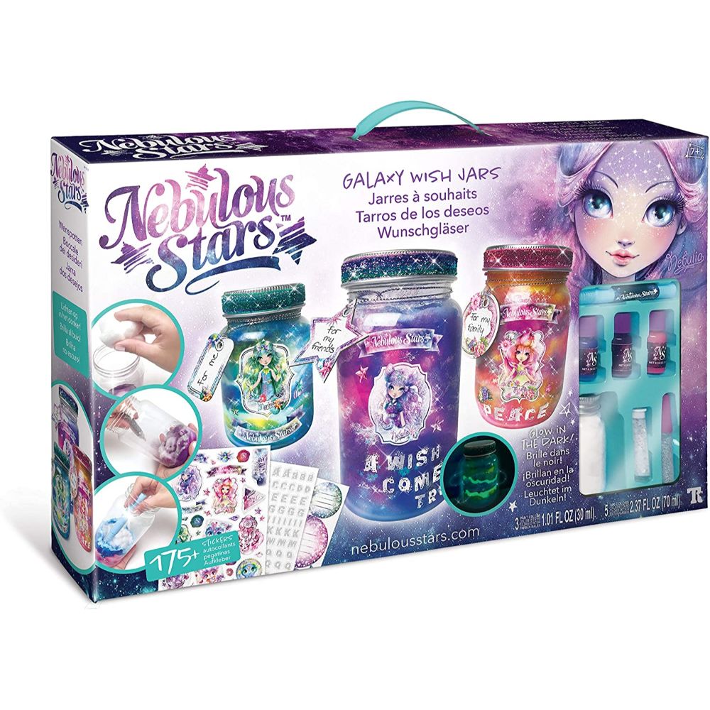 Nebulous Stars Galaxy Wish Jars