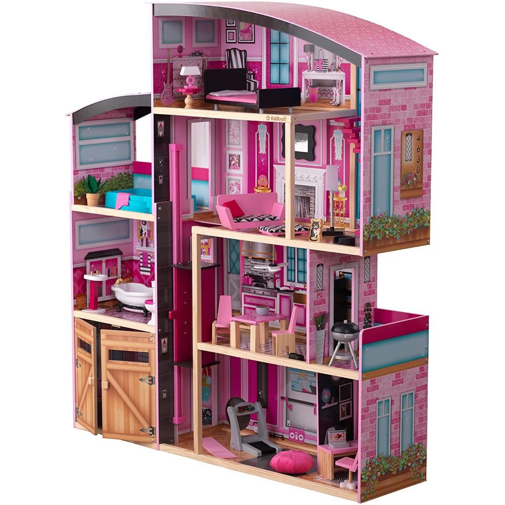KidKraft Shimmer Mansion Wooden Dollhouse