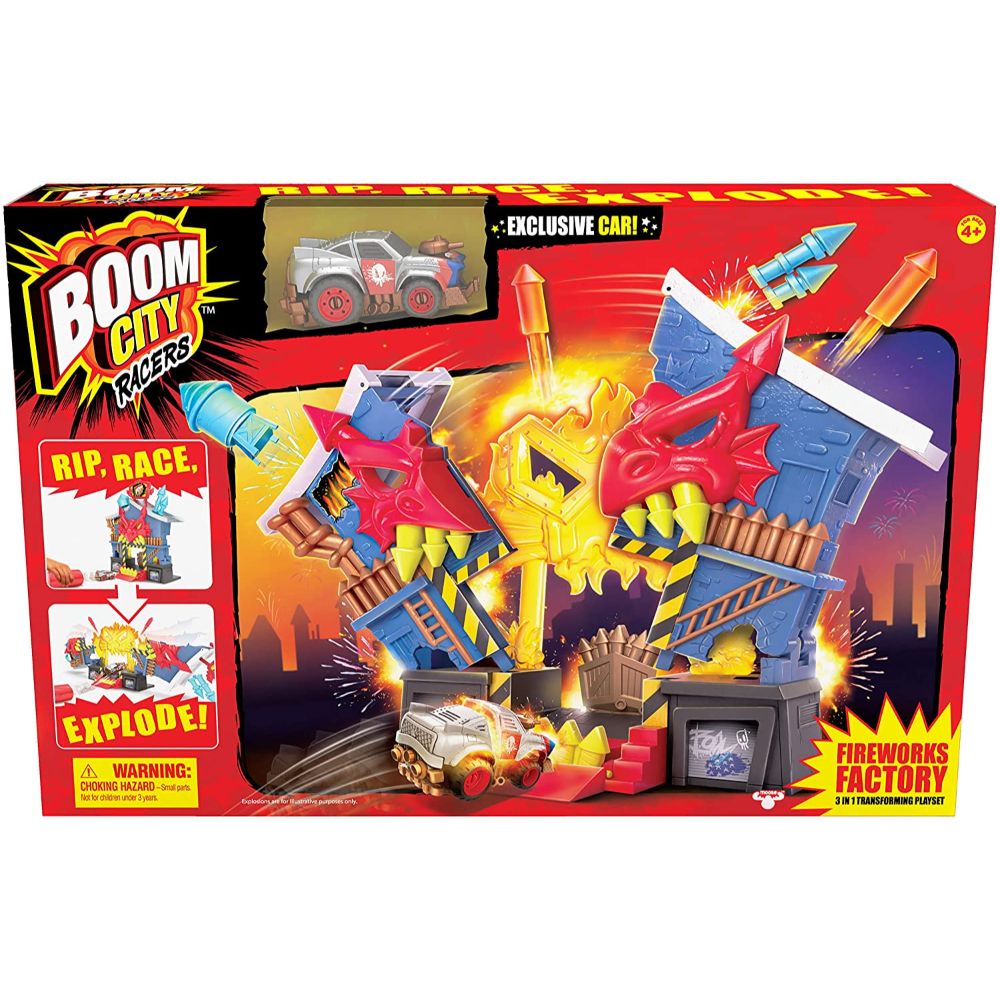 Boom City Racer Fireworks Factory