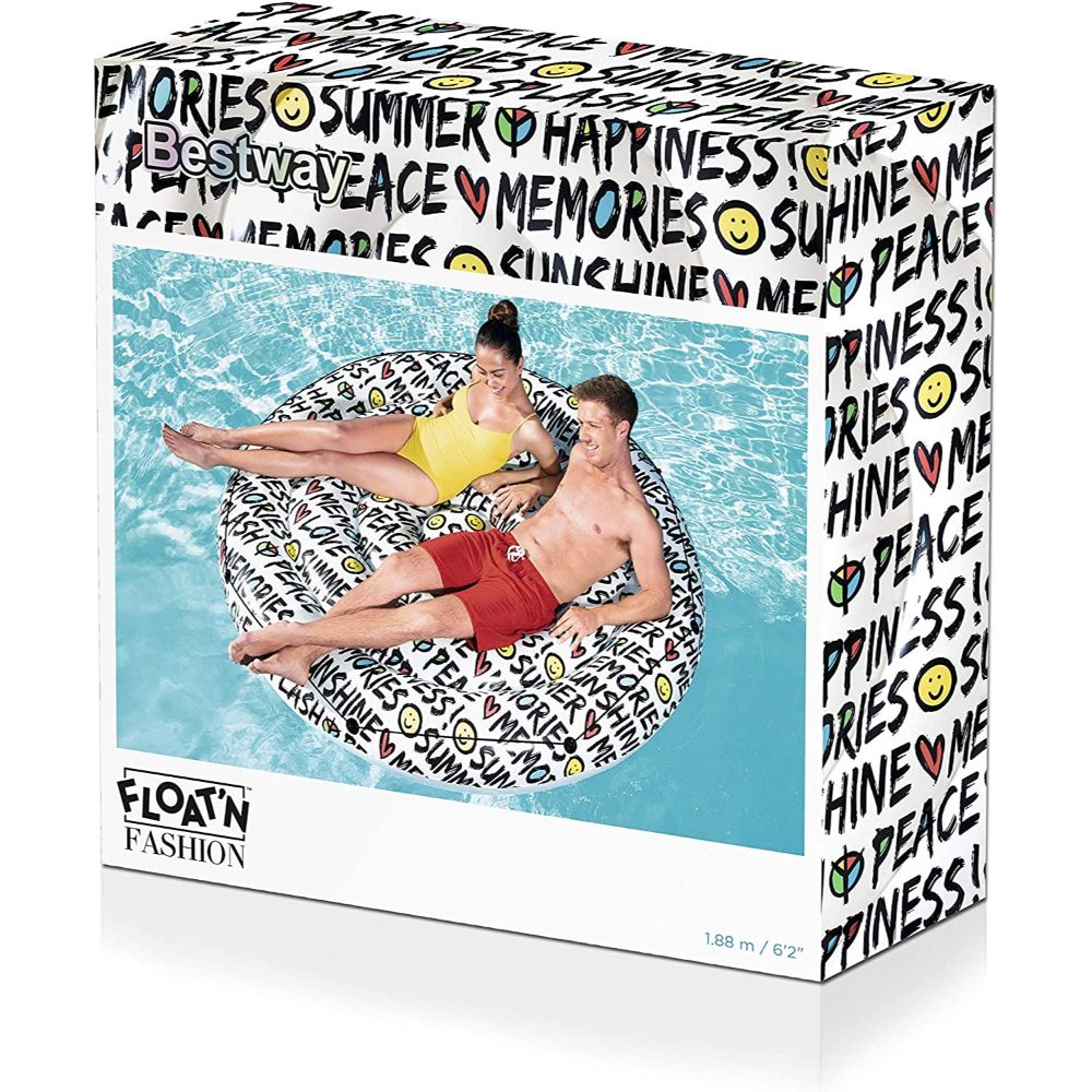 Bestway 1.88m Lounge Summer Quotes Island