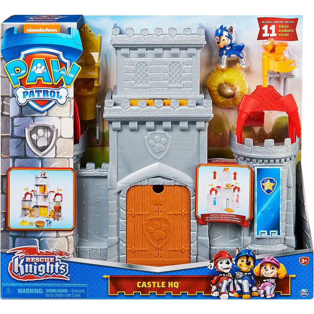 Paw Patrol Rescue Knights Castle HQ Playset