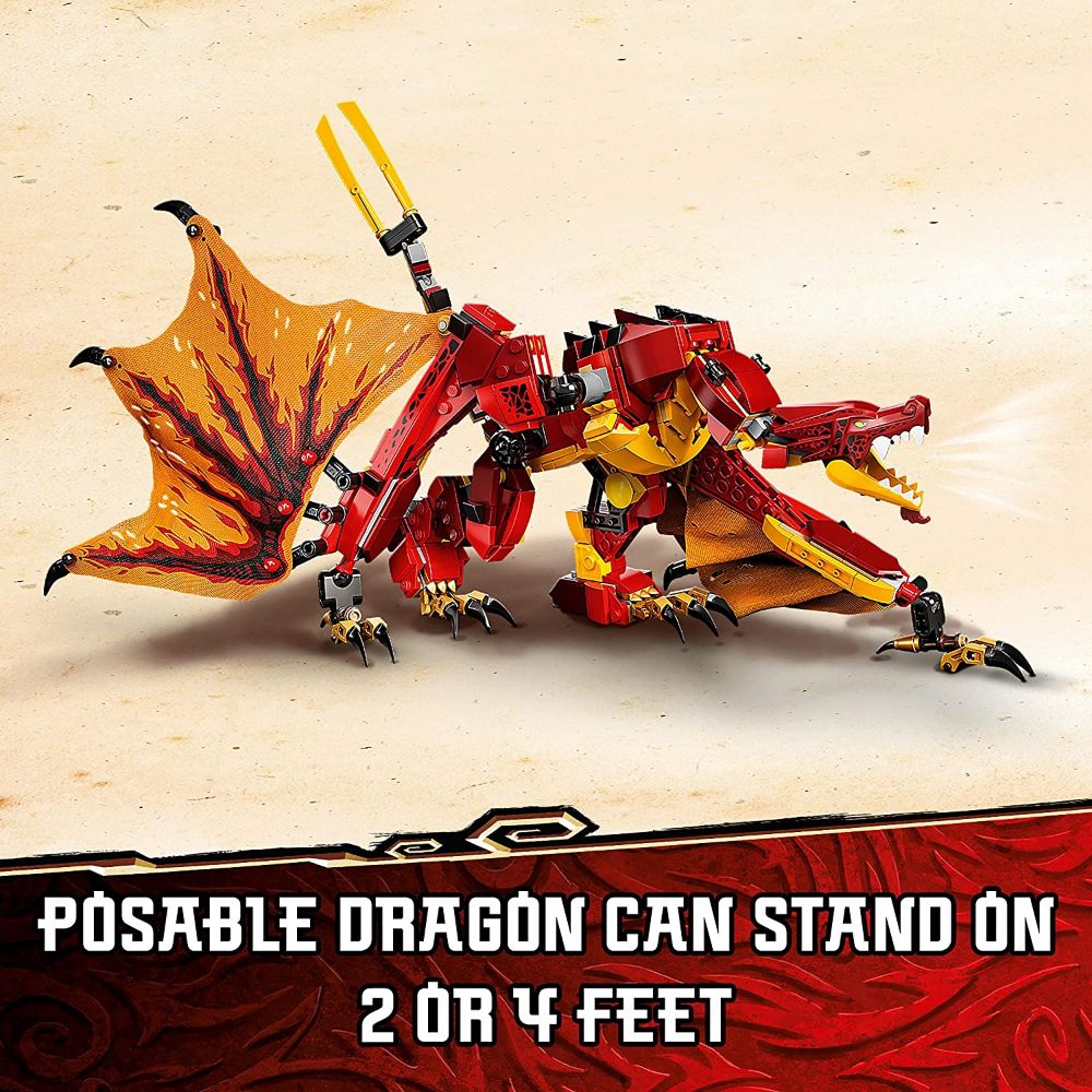 Lego Fire Dragon Attack