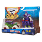 Monster Jam 1:64 Vehicle & Creatures Figs Asst  Image#3