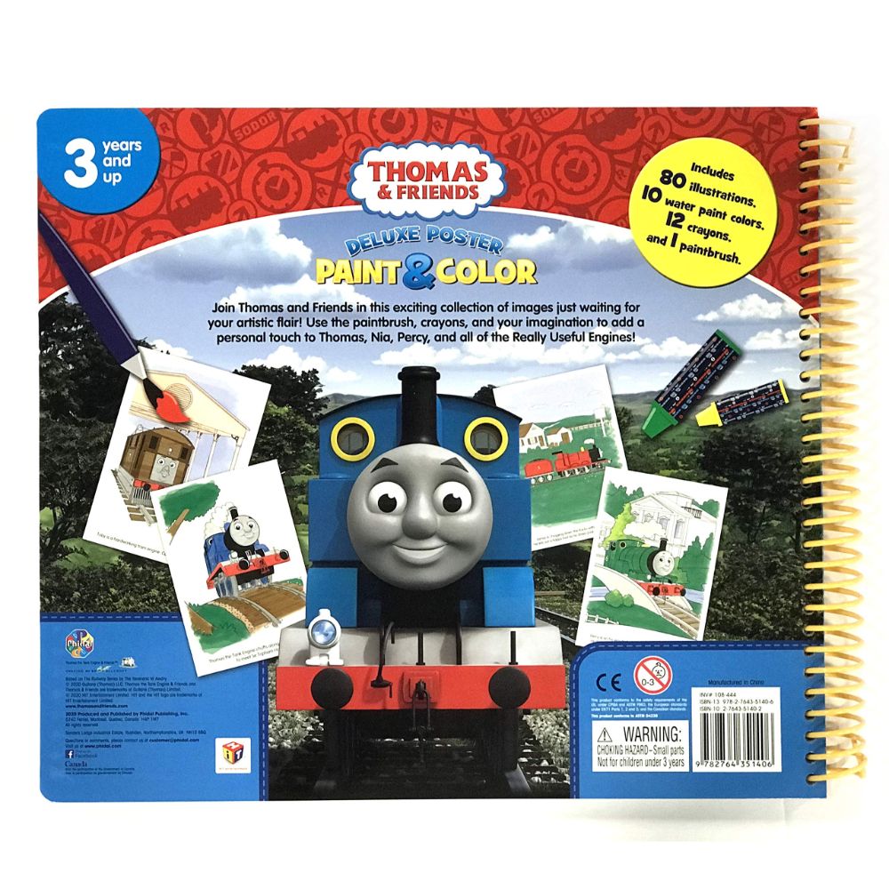 Phidal - Thomas Deluxe Poster Paint & Color