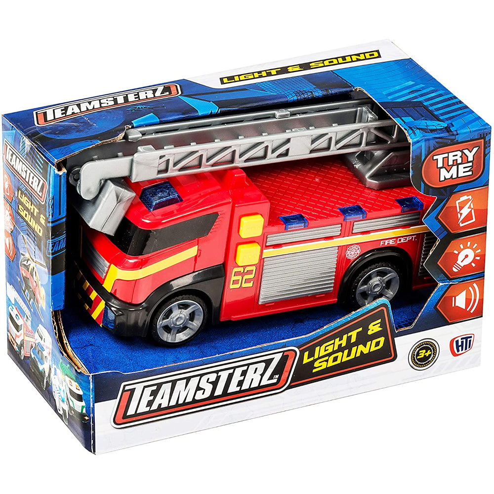 Teamsterz Small Light and Sounds Fire Engine  Image#1