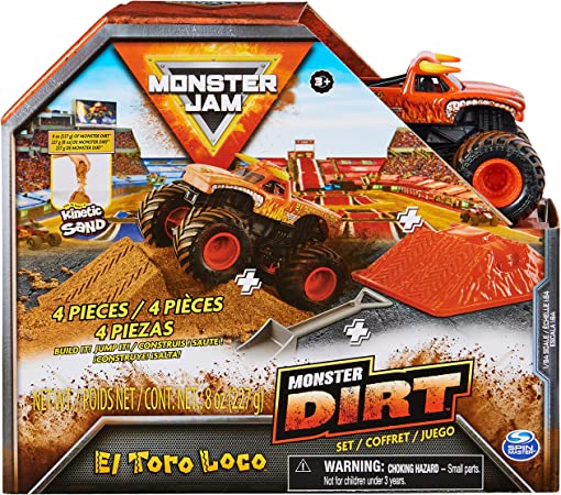 Monster Jam Kinetic Dirt Starter Set Monster Jam Kinetic Dirt Starter Set
