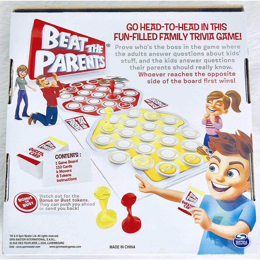 Beat The Parents Family Board Game  Image#1