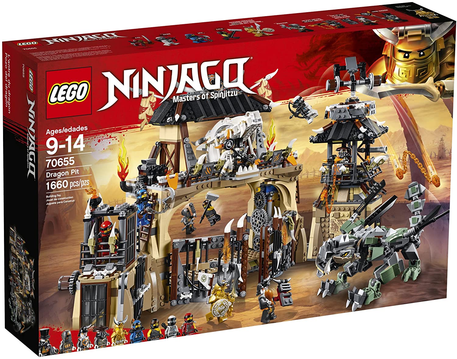 Lego Ninjago Masters of Spinjitzu Dragon Pit Toys4me