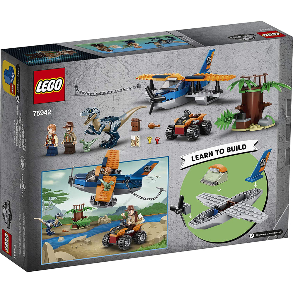 Lego Jurassic World Velociraptor: Biplane Rescue Mission  Image#1