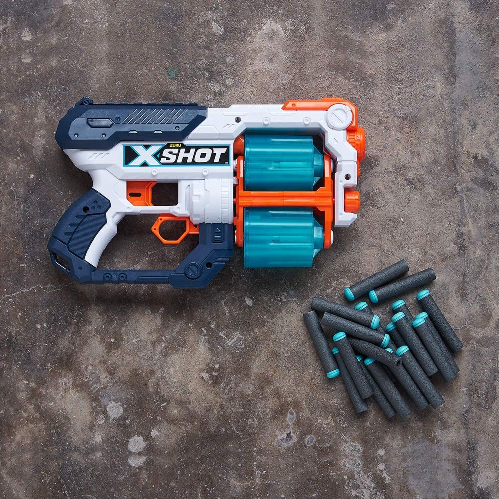X-Shot - Xcess Foam Blaster (16 Darts) – Toys4me