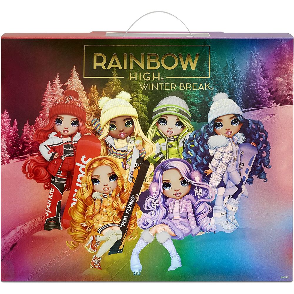 Rainbow High Fashion Winter Break Doll- Ruby Anderson (Red) – Toys4me
