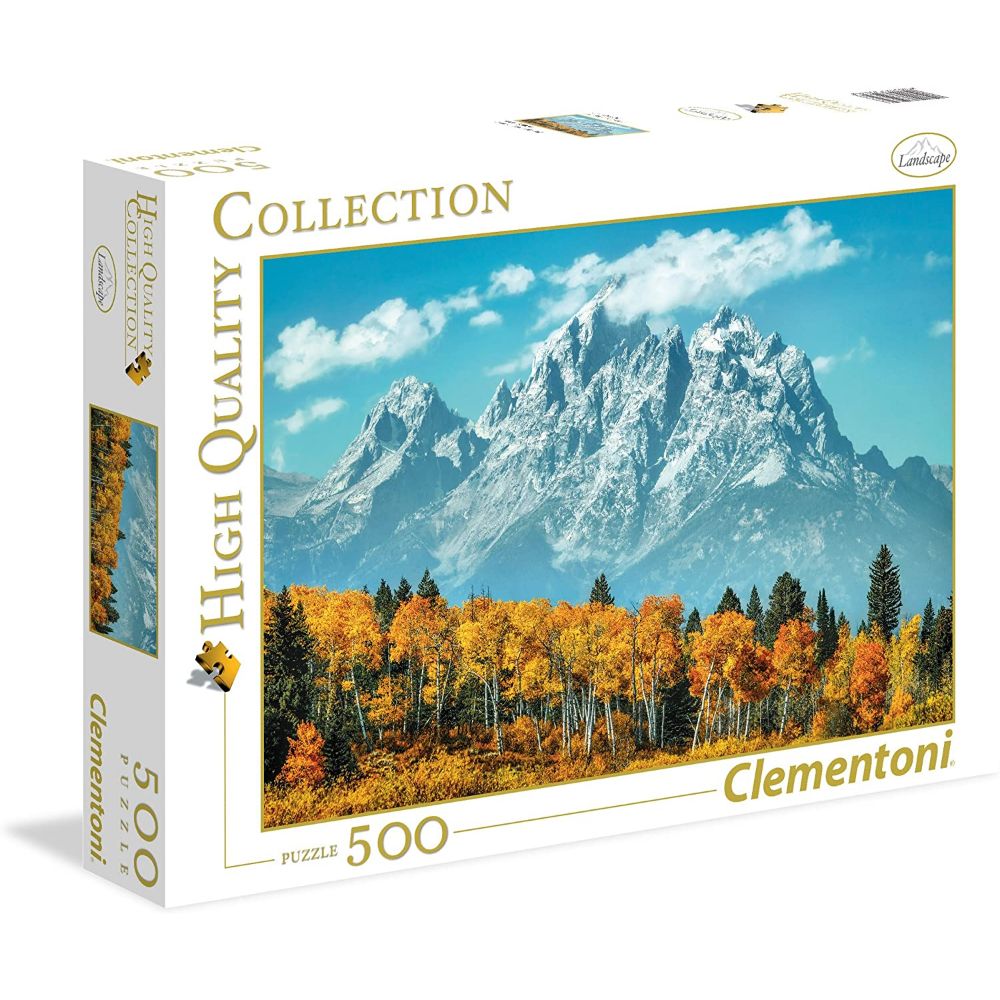 Clementoni Collection-Grand Teton in Fall-500 Pieces