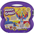 Kinetic Sand, Sandwhirlz Playset with 3 Colors of Kinetic Sand (2lbs) and Over 10 Tools