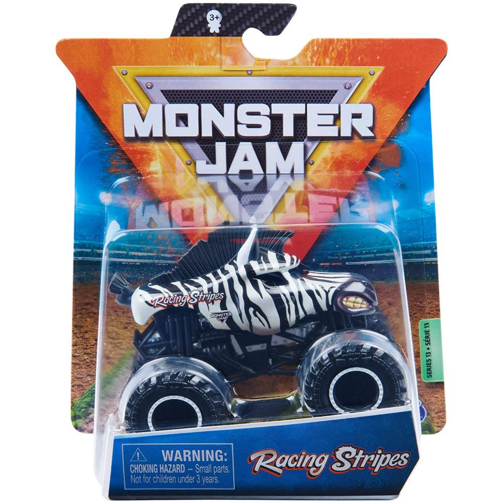 Monster Jam Official Racing Stripes Monster Truck 1:64 Scale