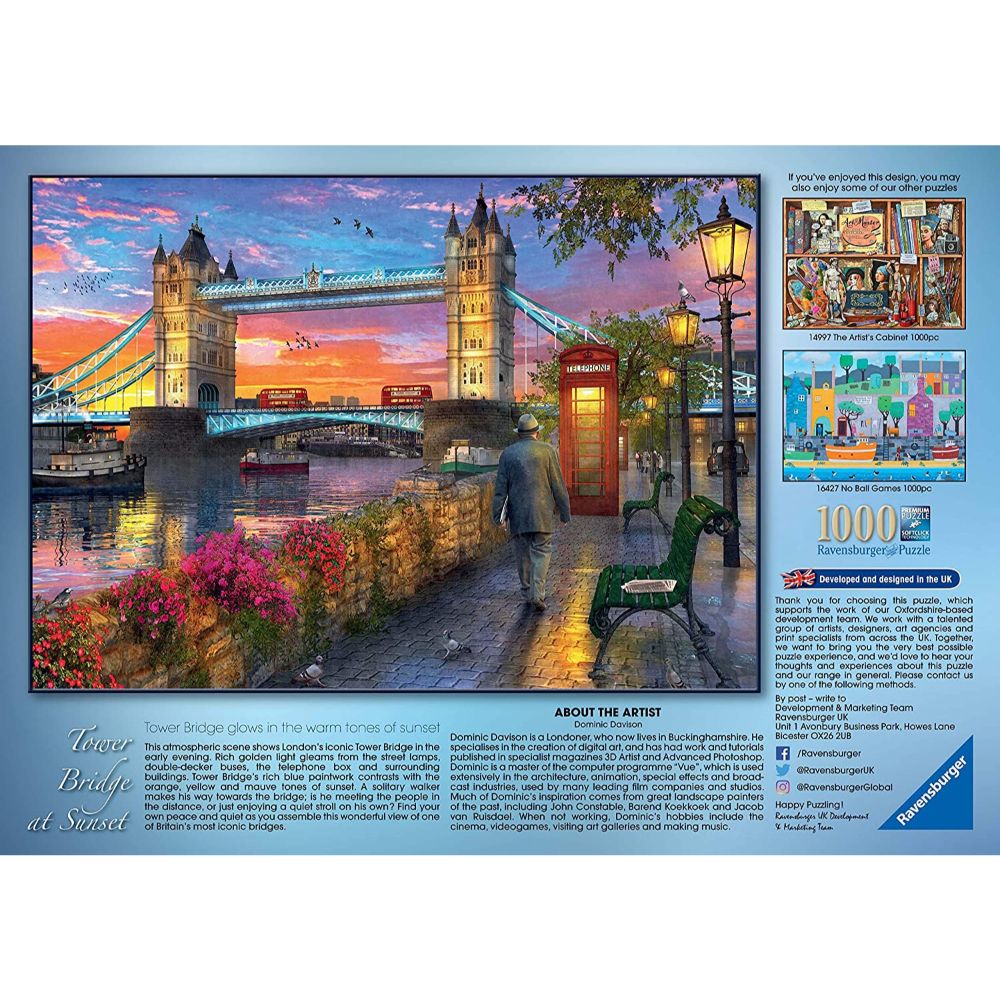 Ravensburger Tower Bridge at Sunset (15033)