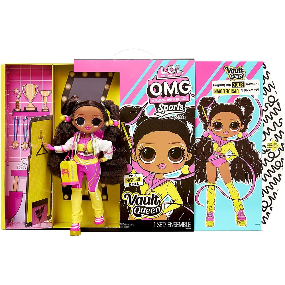 LOL Surprise OMG Sports Vault Queen Artistic Gymnastics Fashion