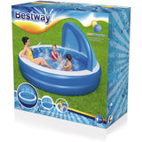 Bestway 7'11" x 7'11" x 55"/2.41m x 2.41m x 1.40m Summer Days Family Pool