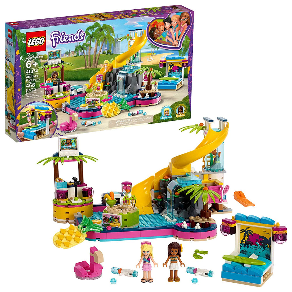 Lego Friends Andrea'S Pool Party (468 Pieces)  Image#1